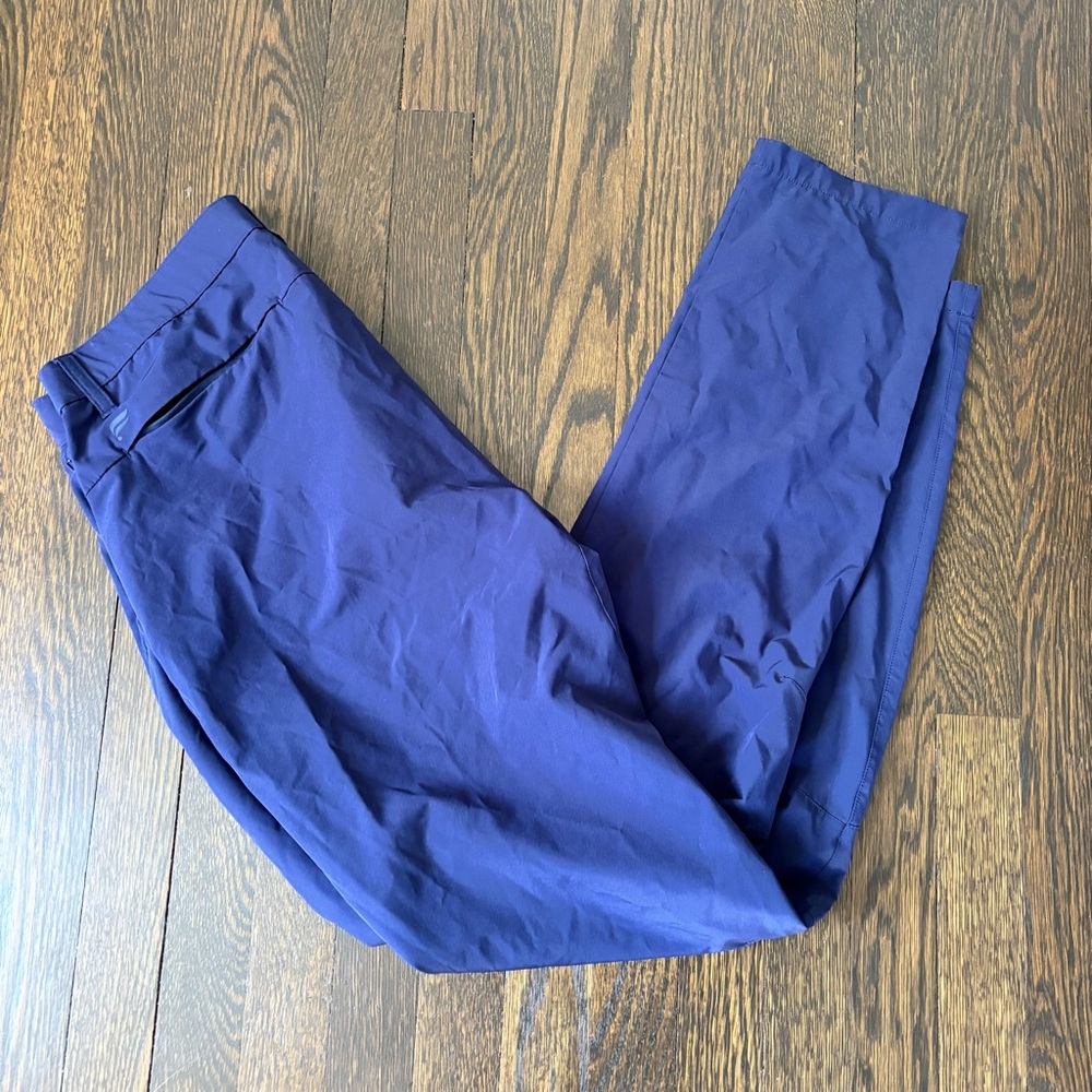 Fabletics Pants Men 32x32 Blue Lightweight Performance Stretch Hiking Run Golf